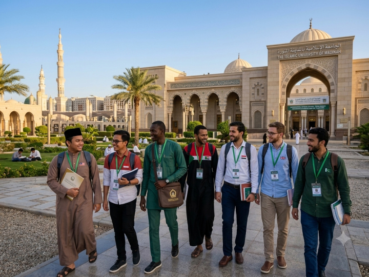 منحة الجامعة الإسلامية بالمدينة المنورة للطلاب الدوليين